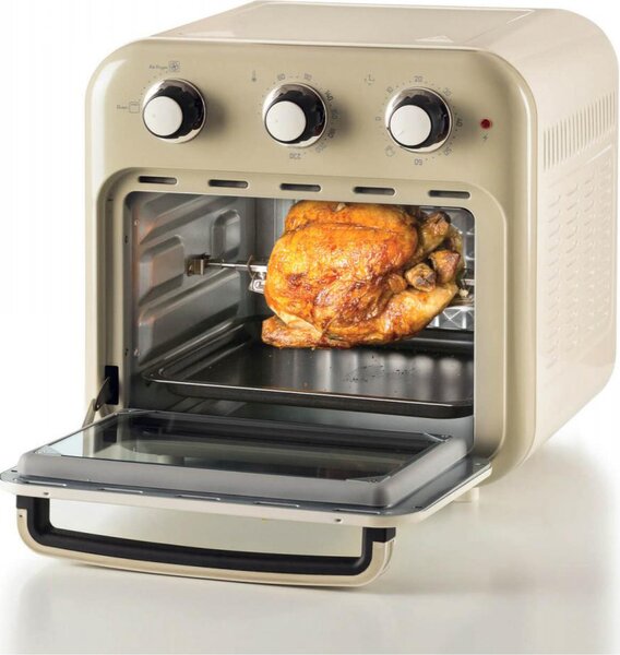 Ariete Friggitrice ad Aria Capacit 16 Litri Potenza 1400 Watt con Funzione Rotisserie colore Beige - ARI463203