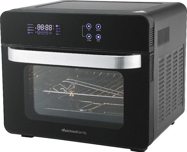 Melchioni Friggitrice ad Aria Capacit 24 Litri Potenza 1700 Watt Fornetto Ventilato con Grill e Timer - VITTORIA