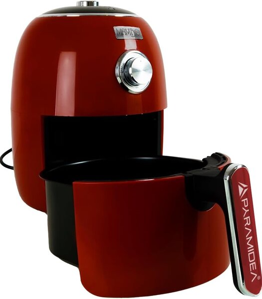 PYRAMIDEA Friggitrice ad Aria Capacit 4 Litri Potenza 1400 Watt colore Rosso - AF1960R