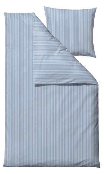 Set copripiumino e federa azzurro in tessuto damascato per letto singolo/per letto esteso 140x220 cm Noble – Södahl
