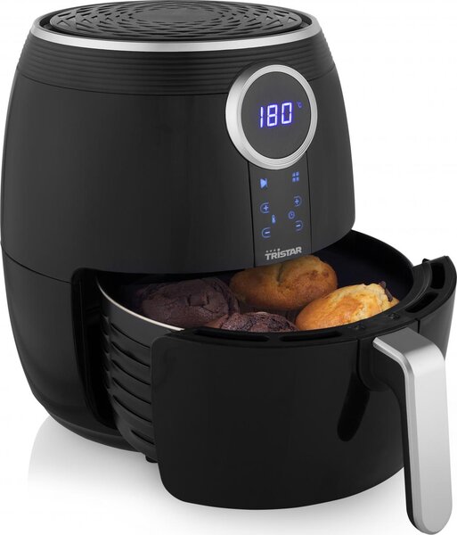 TRISTAR Friggitrice ad Aria Capacit 4.5 Litri Potenza 1500 Watt con 8 Programmi colore Nero - FR-6956