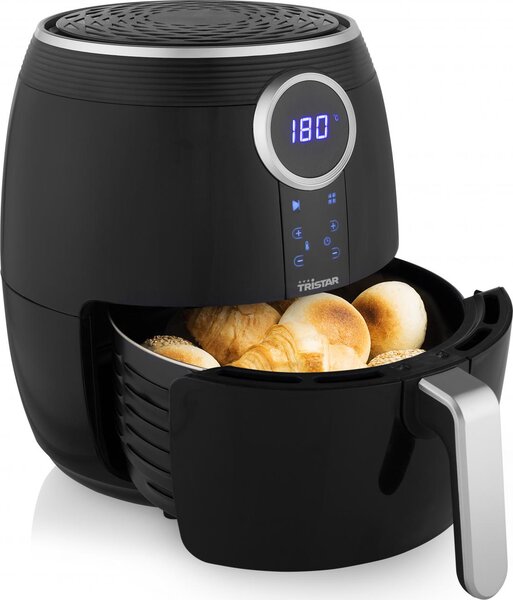 TRISTAR Friggitrice ad Aria Capacit 4.5 Litri Potenza 1500 Watt con 8 Programmi colore Nero - FR-6956