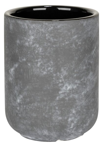 Portaspazzolino grigio in ceramica Sacile – Wenko