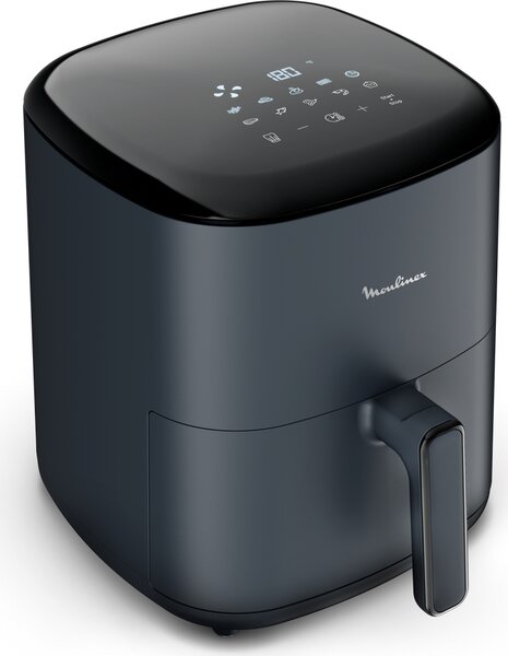 Moulinex Friggitrice ad Aria Capacit 5 Litri 8 Programmi di Cottura Temperatura Max 200 C colore Nero - Easy Fry - EZ245B20 EASY FRY