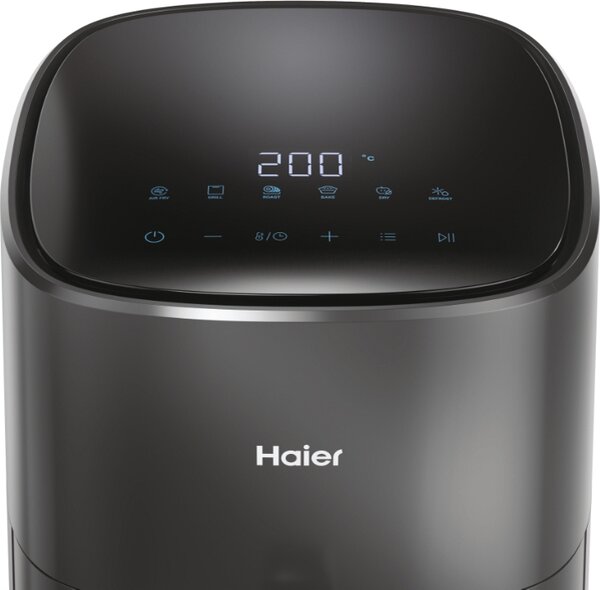 Haier Friggitrice ad Aria Capacit 5 Litri Potenza 1500 Watt con Timer e Termostato Regolabile colore Nero - HAF5P 011