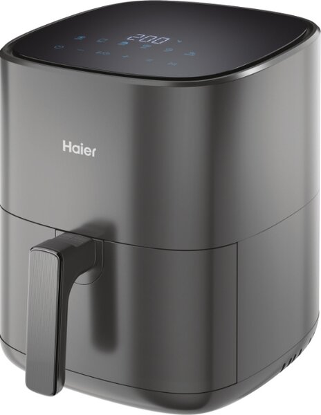 Haier Friggitrice ad Aria Capacit 5 Litri Potenza 1500 Watt con Timer e Termostato Regolabile colore Nero - HAF5P 011