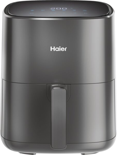Haier Friggitrice ad Aria Capacit 5 Litri Potenza 1500 Watt con Timer e Termostato Regolabile colore Nero - HAF5P 011