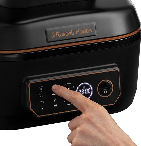 Russell Hobbs Friggitrice ad Aria Capacit 5.5 Litri Potenza 1745 Watt Max 260 C Arrosto grill - 26520-56