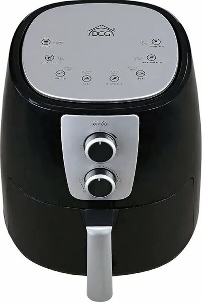 DCG Friggitrice ad Aria Capacit 5,2 Litri Potenza 1300 Watt Max 200C - FR3505