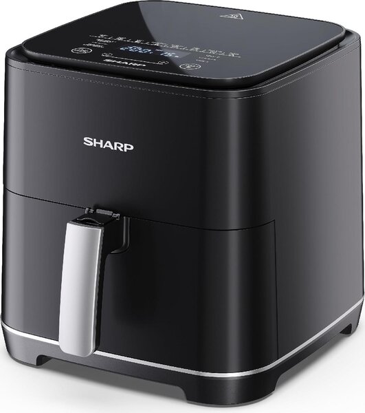 Sharp Friggitrice ad Aria Capacit 5,5 Litri Potenza 1650 Watt colore Nero - AF-GS552AE-B