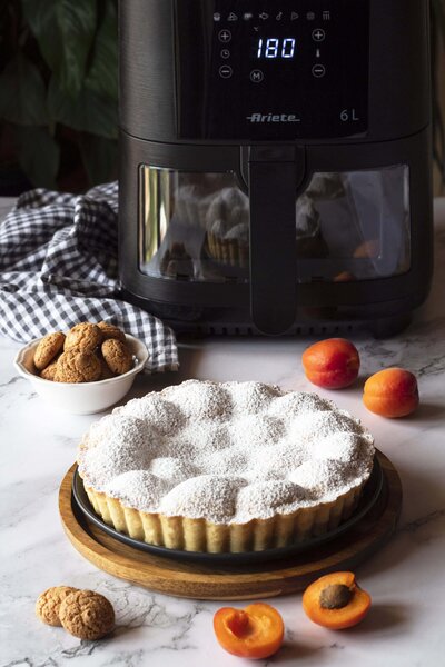 Ariete Friggitrice ad Aria Capacit 6 Litri Potenza 1300 Watt Capacit di Cottura 2,5kg colore Nero - 4626 Airy Fryer