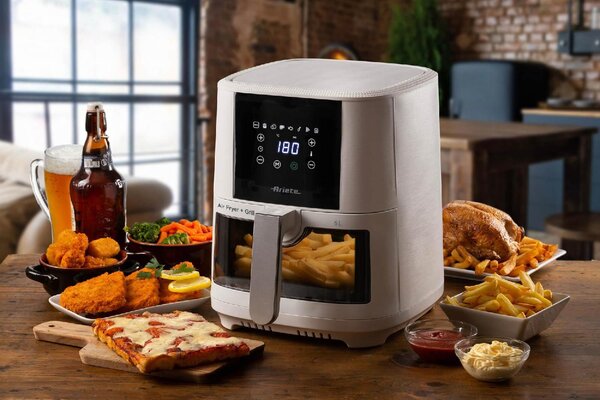 Ariete Friggitrice ad Aria Capacit 6 Litri Potenza 1300W Temperatura massima 200 colore Bianco - 4626 Airy Fryer
