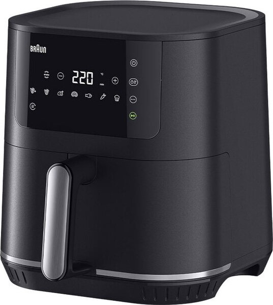 Braun Friggitrice ad Aria Capacit 6 Litri Potenza 1700 Watt con Timer e Termostato Regolabile colore Nero - HF5030 MultiFry 5