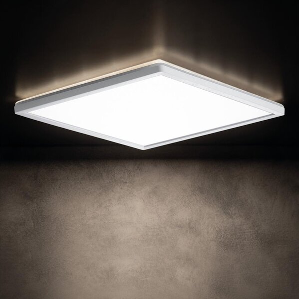 Kanlux 31530 - Plafoniera LED AZPO LED/12,3W/230V 22,5x22,5 cm IP54 bianca