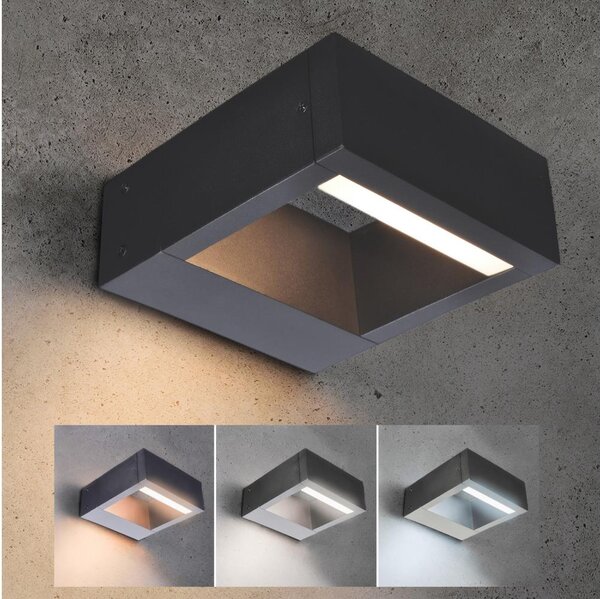 Brilagi - Lampada LED da esterno RAGUSA LED/7W/230V 3000/4000/6000K antracite IP54
