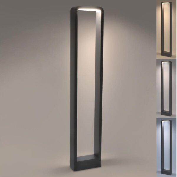 Brilagi-Lampada LED da esterno BARI LED/7W/230V 3000/4000/6000K antracite IP54 80 cm