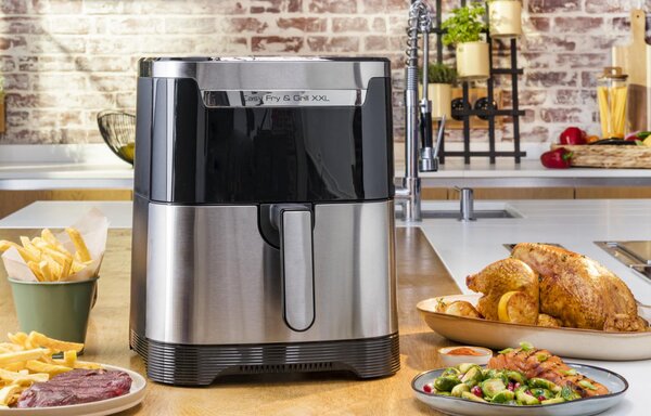 Moulinex Friggitrice ad Aria Capacit 6.5 Litri Potenza 1830 Watt Easy Fry & Grill - Ez801D10