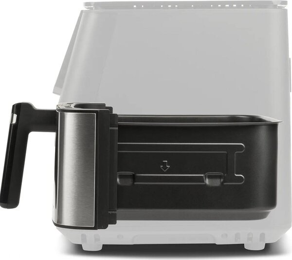 G3 Ferrari Friggitrice ad Aria Capacit 6.5 Litri Potenza 1700 Watt colore Nero e Acciaio Inox - G10207 Friggisano