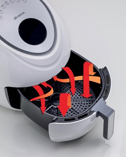 Ariete Friggitrice ad Aria Capacit 7 Litri Potenza 1800 Watt colore Bianco - 4618/03