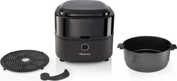 Hisense Friggitrice ad Aria Capacit 6.7 Litri Potenza 1350 Watt Touch con Timer colore Nero - HAF1350DR