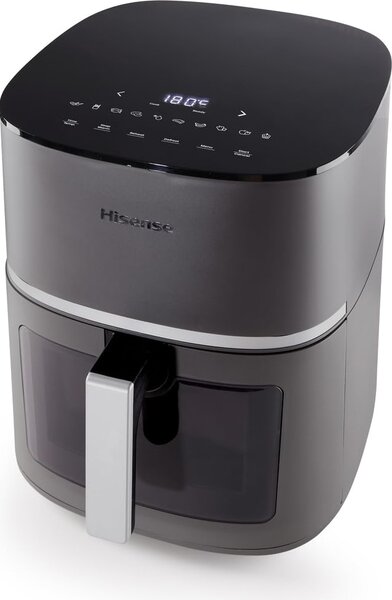 Hisense Friggitrice ad Aria Capacit 7 Litri Potenza 1800 Watt con Finestra e Controlli Touch colore Nero - HAF1900D