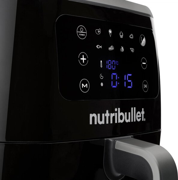 NutriBullet Friggitrice ad Aria Capacit 7 Litri Potenza 1800 Watt colore Nero - 0C12500002