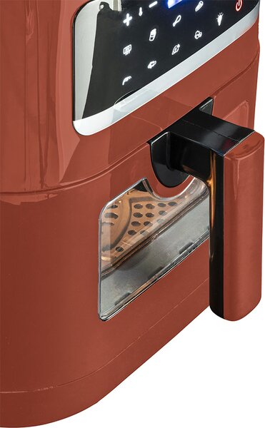 Tognana Friggitrice ad Aria Capacit 7 Litri Potenza 1800 Watt Multifunzione con Timer colore Rosso - D2DFA03IRRO