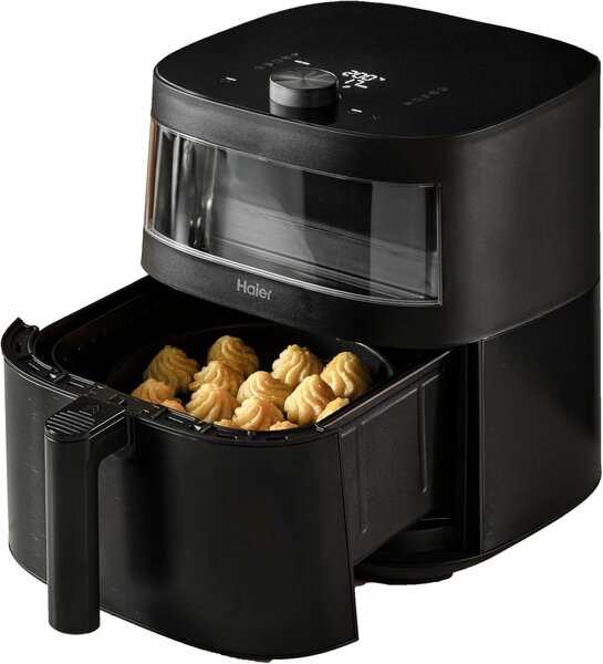 Haier Friggitrice ad Aria Capacit 7 Litri Potenza 2000 Watt con 9 Programmi colore Nero Serie 5 - HAF5TWA 011