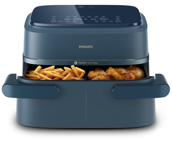 Philips Friggitrice ad Aria Capacit 7,1 Litri Potenza 2450 Watt Temperatura Max 200 C - Airfryer Serie 1000 Flexi