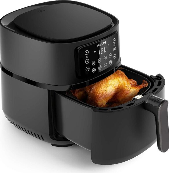 Philips Friggitrice ad Aria Capacit 7,2 Litri Potenza 2000W Multifunzione colore Nero - Series 5000 HD9285/93
