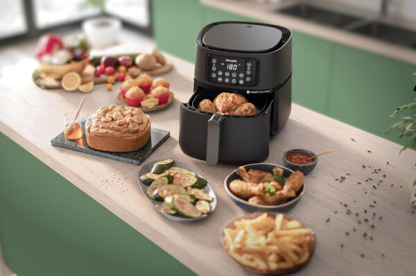 Philips Friggitrice ad Aria Capacit 7,2 Litri Potenza 2000W Multifunzione colore Nero - Series 5000 HD9285/93