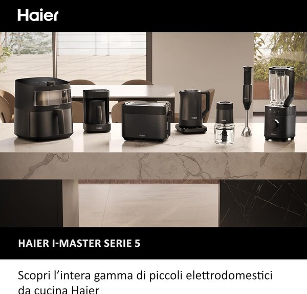 Haier Friggitrice ad Aria Capacit 7 Litri Potenza 2000 Watt con 9 Programmi colore Nero Serie 5 - HAF5TWA 011