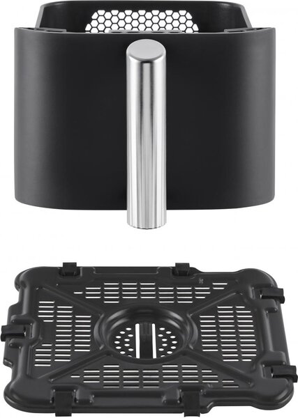 Ninja Friggitrice ad Aria Capacit 7.6 Litri Potenza 2470 Watt con Doppio Cestello, Timer e Termostato Regolabile colore Nero - SL300EU