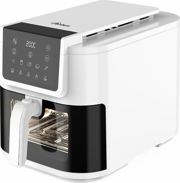 Ardes Friggitrice ad Aria Capacit 8 Litri Potenza 1700 Watt Temperatura 200C Timer colore Bianco - ARFRYA08LVW