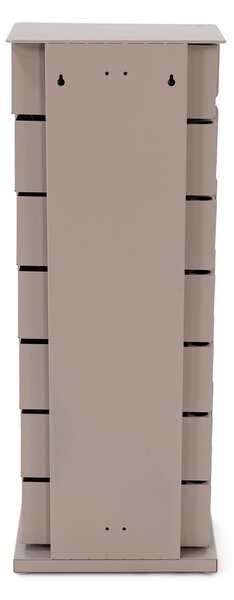 Cassettiera grigio tortora in metallo 37x99x26 cm Joey – Spinder Design