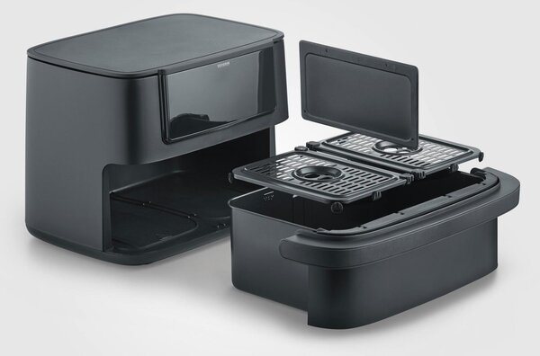 Severin Friggitrice ad Aria Capacit 9 Litri Potenza 2600 Watt Temperatura 60 - 200 C con Timer colore Nero - FR 2490