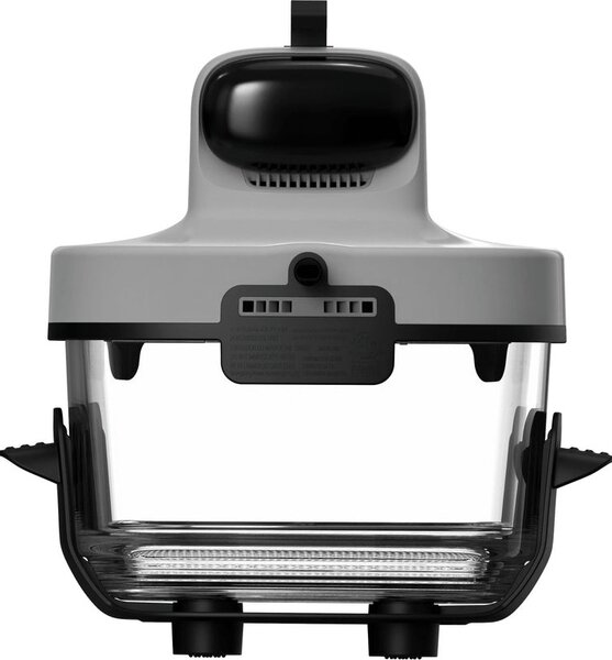 Dreame Friggitrice ad Aria in Vetro Portatile 5 in 1 Capacit 2.5/4.5 Litri Potenza 1500 Watt Temperatura Max 200 C - Tasti