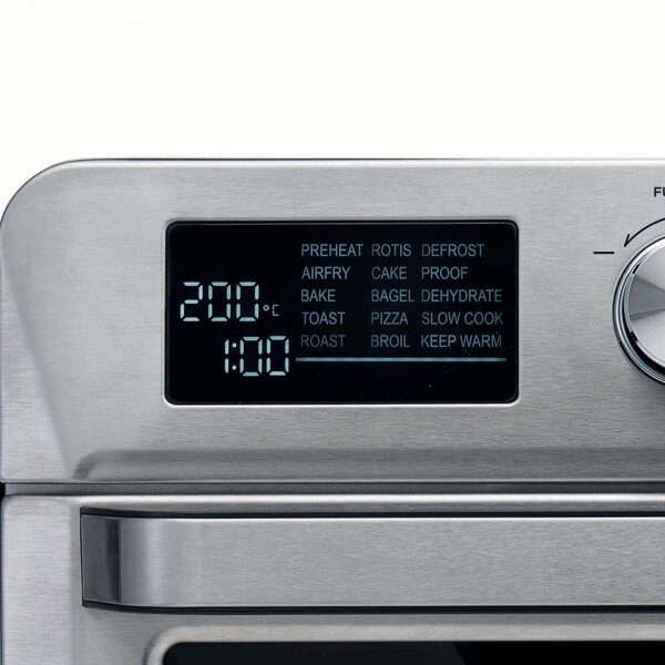 Ariete Friggitrice ad Aria Fornetto Capacit 25 Litri Potenza 1700 Watt con Temperatura fino a 230 colore Argento - 4629/11 Airy Fryer
