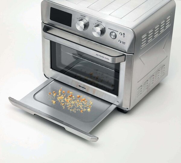 Ariete Friggitrice ad Aria Fornetto Capacit 25 Litri Potenza 1700 Watt con Temperatura fino a 230 colore Argento - 4629/11 Airy Fryer