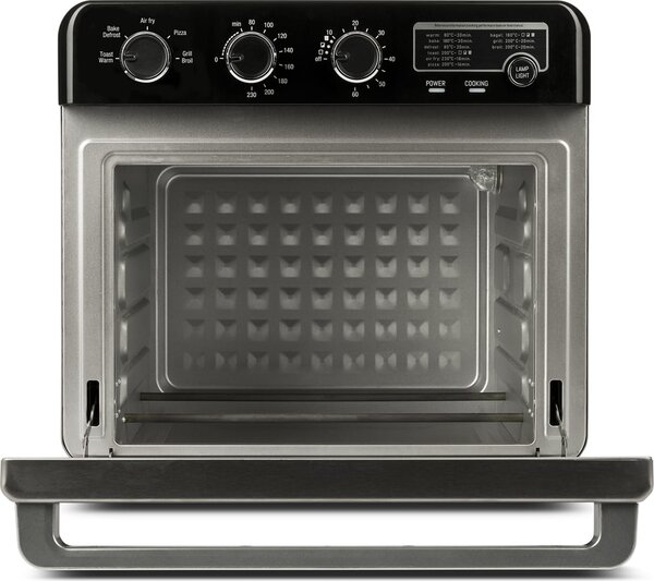 G3 Ferrari Friggitrice ad Aria Multifunzione Capacit 32 Litri Potenza 2000 Watt 5 Programmi di Cottura Temperatura Max 230 C colore Nero / Inox -