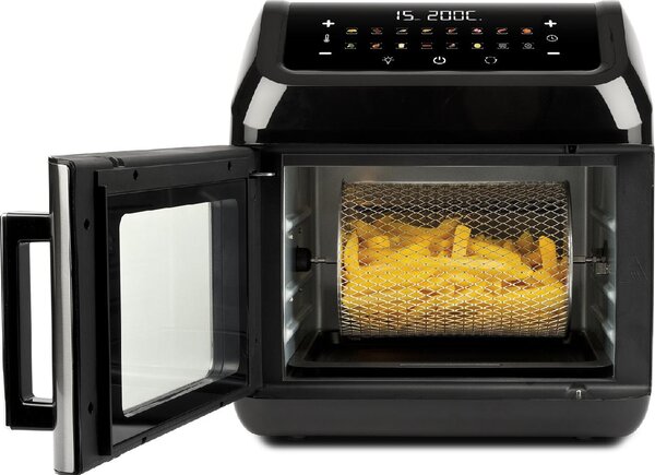 G3 Ferrari Friggitrice ad Aria Multifunzione Capacit 13 Litri Potenza 1700 Watt con Accessori colore Nero - G10187 Friggisano Evo
