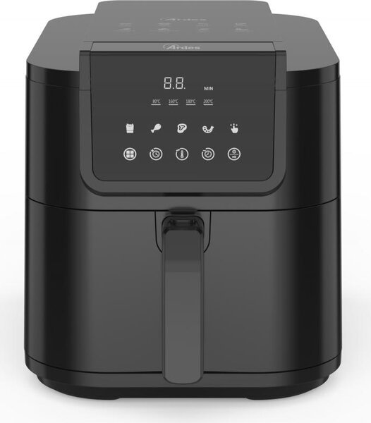 Ardes Friggitrice ad Aria Potenza Capacit 8 Litri 1700 Watt con Timer e Controlli Touch colore Nero - ARFRYA05L