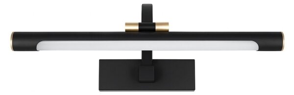 Illuminazione a LED per specchio da bagno VINCI LED/15W/230V 60 cm IP44 nero