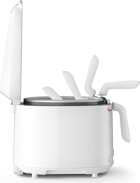 Moulinex Friggitrice Elettrica Capacit 1.8 Litri Potenza 1600 Watt con Cestello max 100 kg colore Bianco - AF2031 FryUno