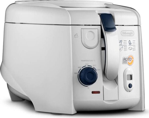 De Longhi Friggitrice Elettrica Capacit 1.3 Litri Potenza 1800 Watt con Cestello Rotante - F 28533 Roto Fry