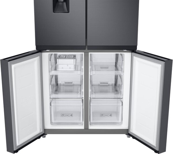Samsung Frigorifero Americano 4 Porte Capacit 488 Litri Classe E Total No Frost colore Antracite - RF48A401EB4