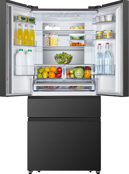 Hisense Frigorifero Americano No Frost Side by Side 421 Litri Classe E Inverter colore Nero - RF540N4SBF2
