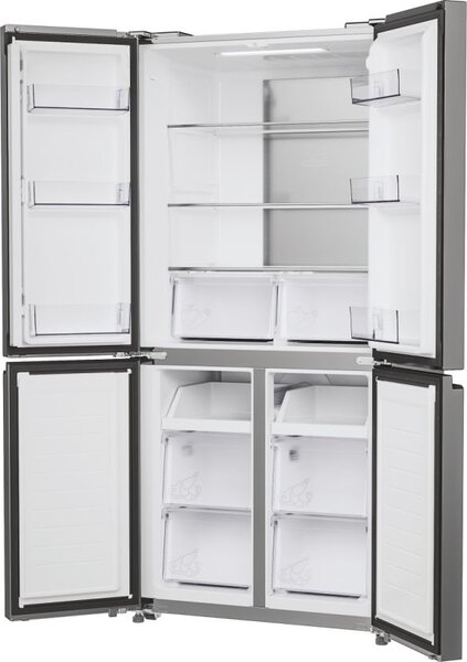 Candy Frigorifero Americano Side by Side 467 Litri Classe energetica E Raffreddamento No Frost colore Argento - CFQQ5T817EPS