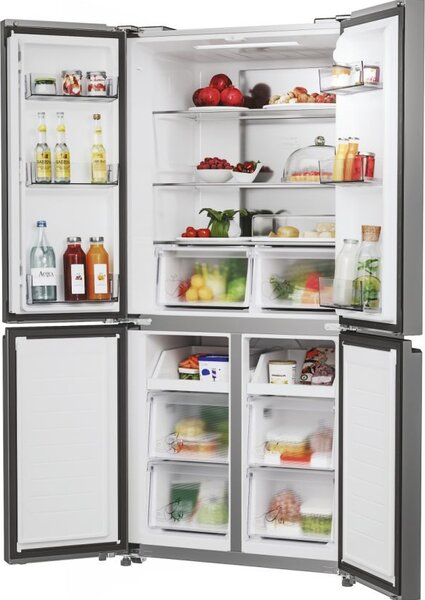 Candy Frigorifero Americano Side by Side 467 Litri Classe energetica E Raffreddamento No Frost colore Argento - CFQQ5T817EPS