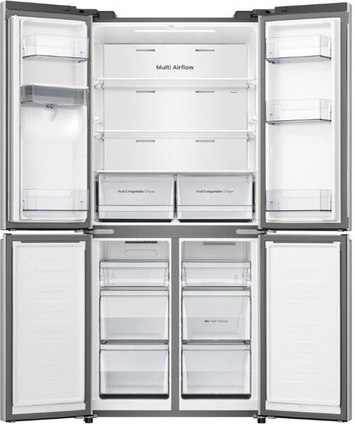 Hisense Frigorifero Americano Side by Side 483 Litri Classe E No Frost colore Inox - RQ5P470SMIE